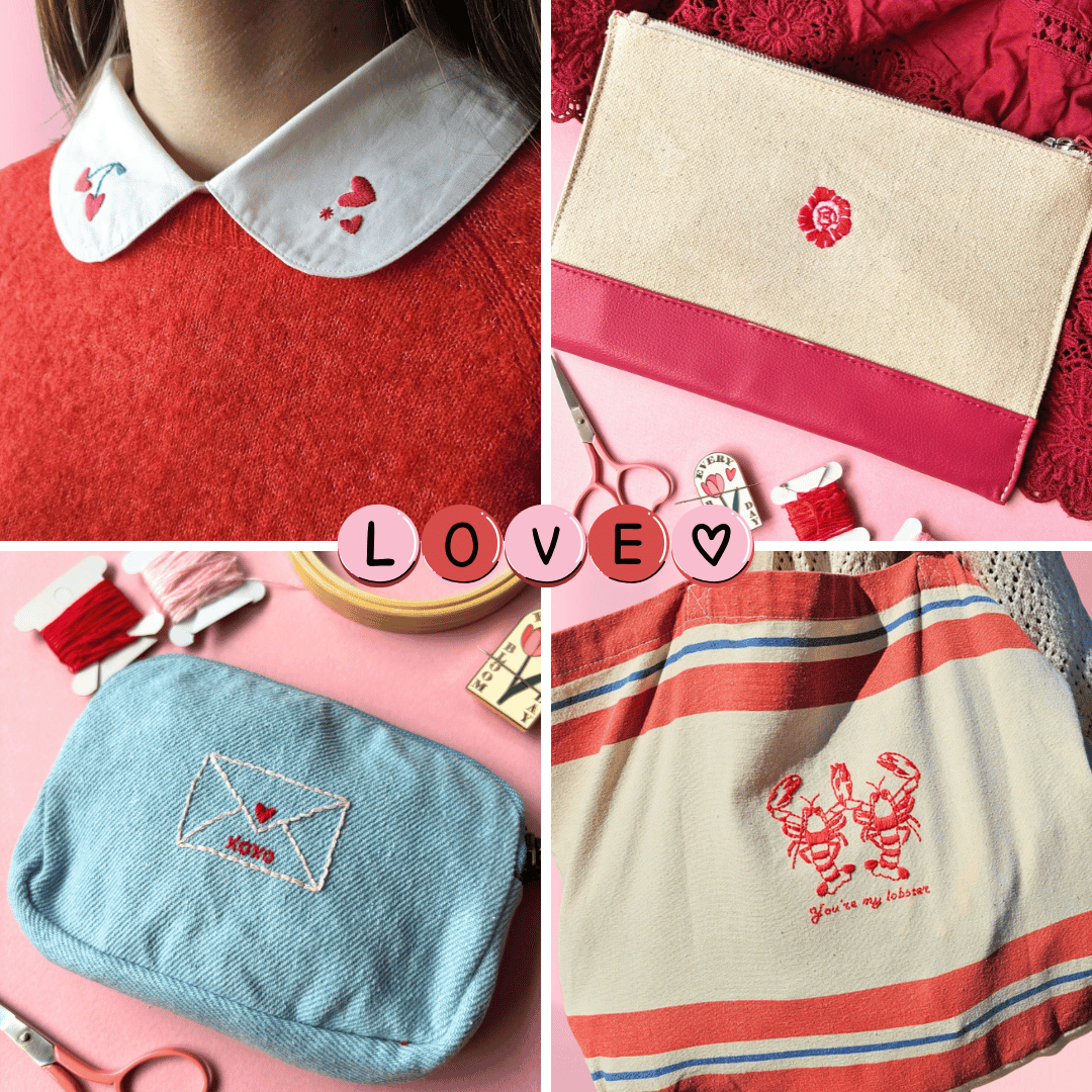 Kits de broderie Saint Valentin